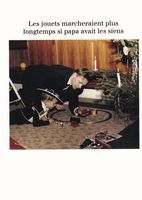Carte humour Noël de Cath Tate - Les jouets...Si papa avait les siens ... - 10.5x15 cm