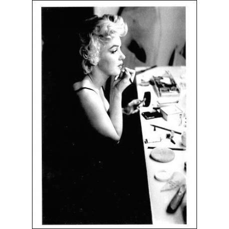 Carte Marilyn Monroe - Maquillage - 10.5x15 cm