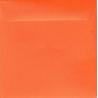 Enveloppe orange 14.5 x 14.5 cm
