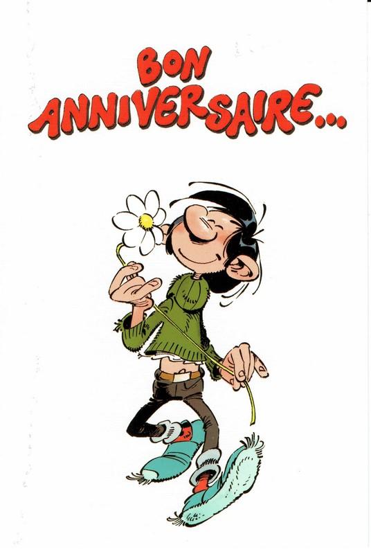 Carte Gaston Lagaffe Bon Anniversaire 12x17 Cm Planete Images Com Carte Gaston Lagaffe Bon Anniversaire 12x17 Cm Planete Images Com