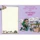 Carte Gaston Lagaffe "Mon petit chat, ma petite puce …" - 12x17 cm