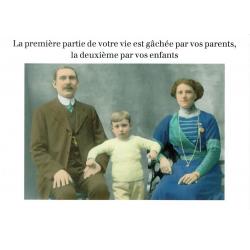 Carte Cath Tate - La vie gâchée... - 10.5x15 cm