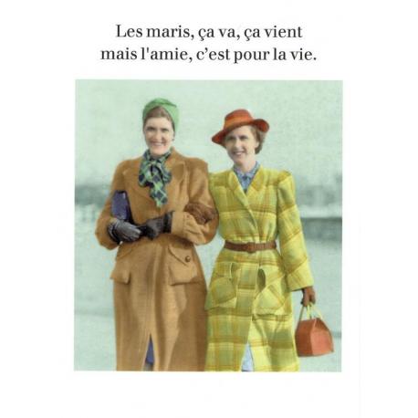 Carte Cath Tate - Les maris ça va, ça vient... - 10.5x15 cm