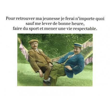 Carte Cath Tate - Retrouver ma jeunesse... - 10.5x15 cm