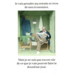 Carte Cath Tate - Je vais prendre ma retraite... - 10.5x15 cm