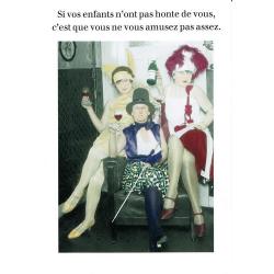 Carte humour de Cath Tate - Si vos enfants n'ont pas... - 10.5x15 cm