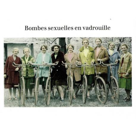 Carte Cath Tate - Bombes sexuelles en vadrouilles. - 10.5x15 cm