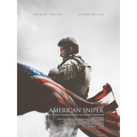 Américan Sniper de Clint Eastwood 2015 - 40x53 cm - Affiche officielle du film