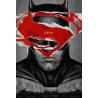 Batman V Spiderman (Batman) de Zack Snyder 2016 - 40x53 cm - Affiche officielle du film