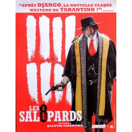 8 salopards Samuel L.Jackson (officiel) de Quentin Tarantino 2016 - 120 x160 cm Pliée - Affiche officielle du film