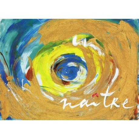 Carte Déborah Choc - Naître - Les couleurs de la Vie - 10.5x15 cm