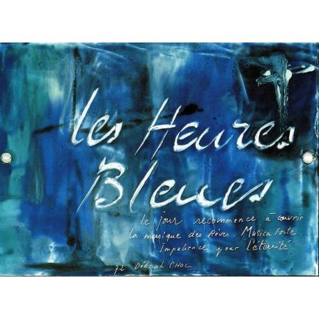 Carte Déborah Choc - les heures bleues - Les couleurs de la Vie - 10.5x15 cm