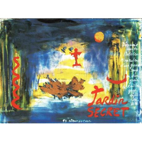Carte Déborah Choc - Jardin secret - Les couleurs de la Vie - 10.5x15 cm