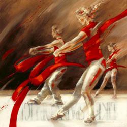 Carte Kitty Meijering - Dancing Ribbons - 14x14 cm