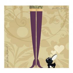 Carte Christiaan De Coninck - Lover by Lover - Love-Boots - 14x14 cm
