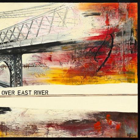 Carte Caroline Laffargue - Walk Over East River II - 14x14 cm