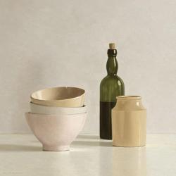 Carte Willem de_Bont - Stacked Bowls, Bottle and little Jar - 14x14 cm