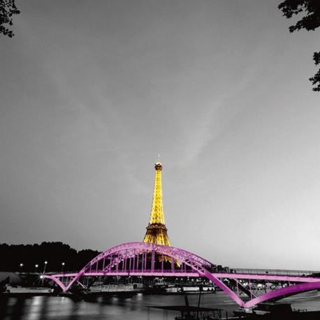 Carte Anne Valverde - Shiny Eiffel - 14x14 cm