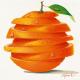 Carte Paolo Golinelli - Orange cut - 14x14 cm