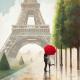 Carte Marco Fabiano - Paris Romance II - 14x14 cm