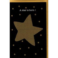 Carte Very Chic - A star is born! - 12x17 cm