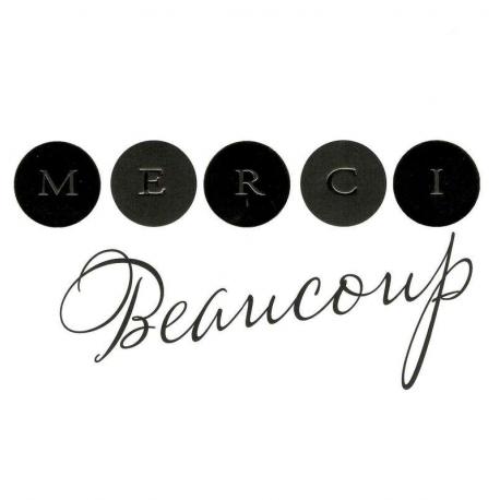 Carte de voeux Hallmark "Merci beaucoup" 14.5x14.5 cm