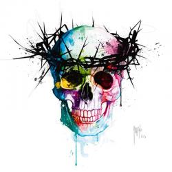 Carte Patrice Murciano - Jesus´s Skull - 14x14 cm