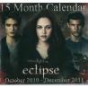 Calendrier Twilight saga "Eclipse" 2011 filmé 30x30 cm