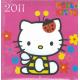 Calendrier Hello Kitty 2011 filmé 30x30 cm