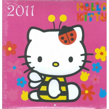 Calendrier Hello Kitty 2011 filmé 30x30 cm