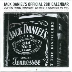 Calendrier collector Jack Daniel's 2011 filmé 30x30 cm