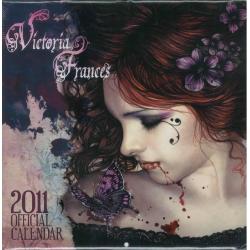 Calendrier collector Victoria Frances 2011 filmé 30x30 cm