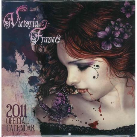 Calendrier Victoria Frances 2011 filmé 30x30 cm