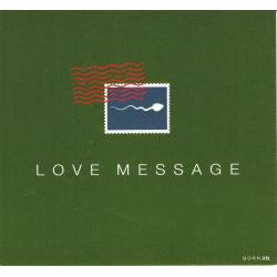 Carte Born 2B - Love message - 13.5x14.5 cm