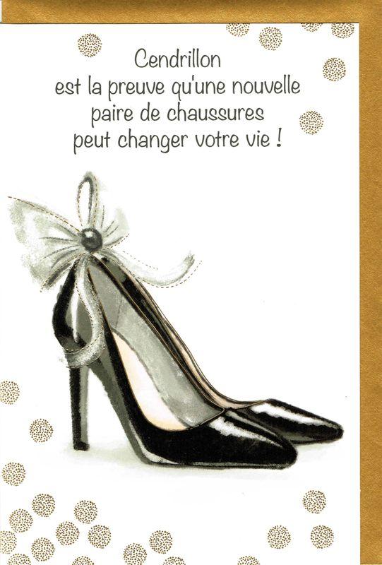 Carte Very Chic Cendrillon est la preuve qu une nouvelle 12x17 cm planete images