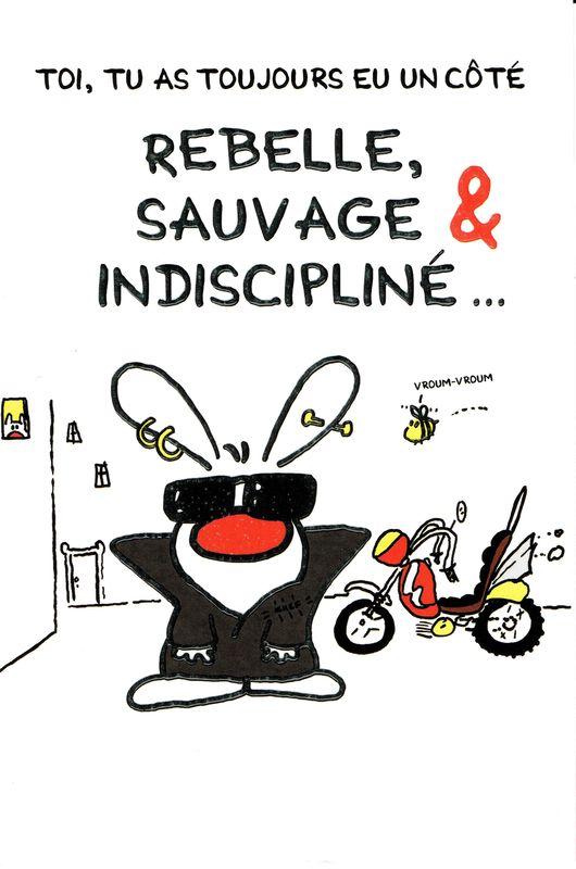 Carte Show Lapin Rebelle Sauvage Indiscipline Carte Anniversaire Planete Images Com Carte Show Lapin Rebelle Sauvage Indiscipline Carte Anniversaire Planete Images Com