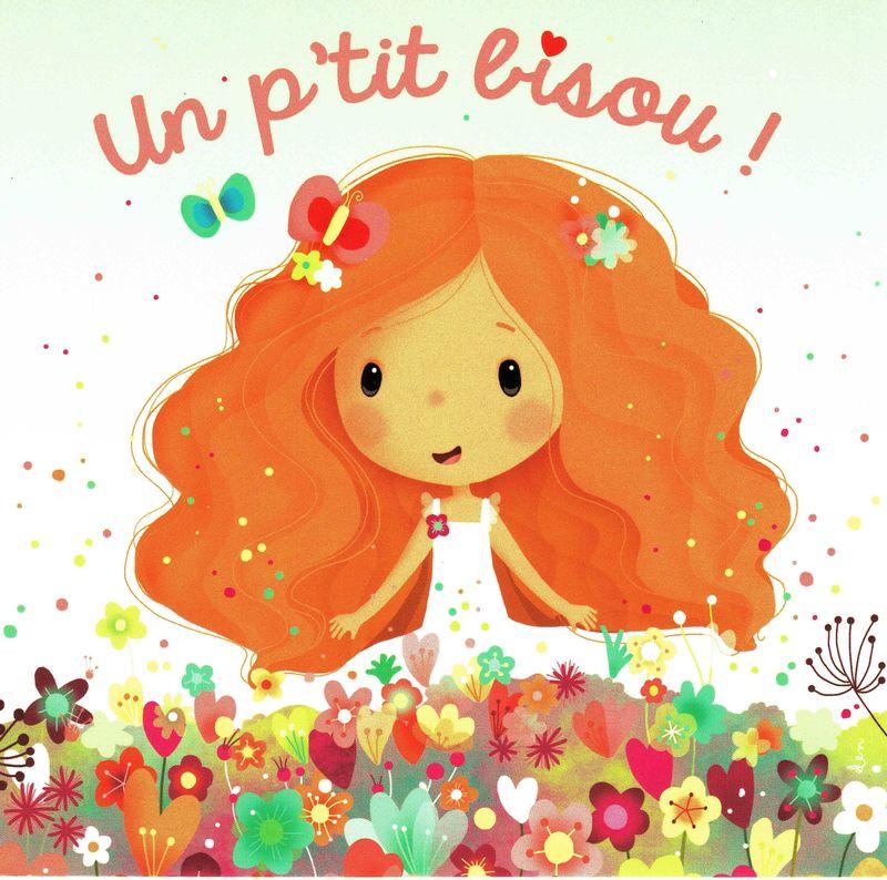 Carte Elen Lescoat : Titi Pinson - Bienvenue ! (naissance) - 13.5x13.5 cm 