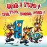 Carte Ze Souris - ONE! TWO! one two three... - 15x15 cm