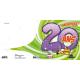 Carte Ze Souris - 20 ans Magnifique! Profite bien du... - 15x15 cm