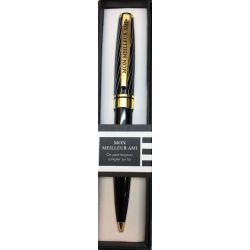 Stylo Black & Gold - Mon meilleur ami - Offrez un cadeau personnalisé !