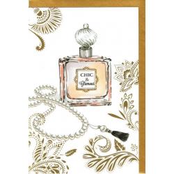 Carte Very Chic - Chic et glamour - 12x17 cm