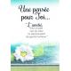 Carte Les mots du bonheur - L'amitié, c'est ce petit coin du coeur... - 11.8x17 cm