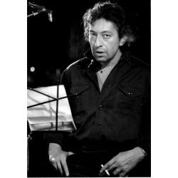Carte Serge Gainsbourg - 10.5x15 cm