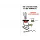 Carte Show lapin - Salut homme de bonne famille... - Carte anniversaire