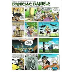 Carte prénoms en BD - Danielle - 15x21 cm