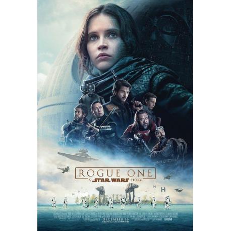 Affiche Rogue One avec Felicity Jones - Gareth Edwards - 40x53 cm