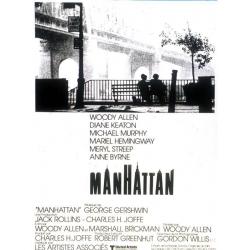 Affiche Manhatan avec Diane Keaton - Woody Allen - 40x54 cm
