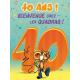 Carte double Ze Souris - 40 ans! Bienvenue chez les quadras ! - 30x40 cm