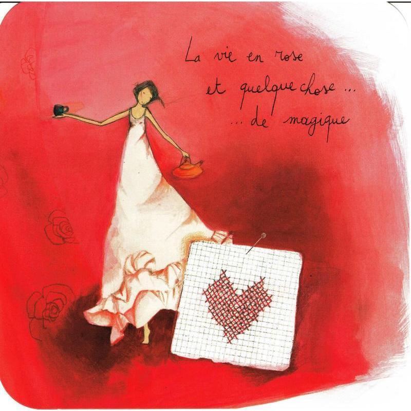 Carte Anne Sophie Rutsaert La Vie En Rose Et Quelquechose De Magique 14x14 Cm Planete Images Com Carte Anne Sophie Rutsaert La Vie En Rose Et Quelquechose De Magique 14x14 Cm Planete Images Com