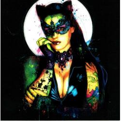 Carte Patrice Murciano - Lady Cat - 14x14 cm